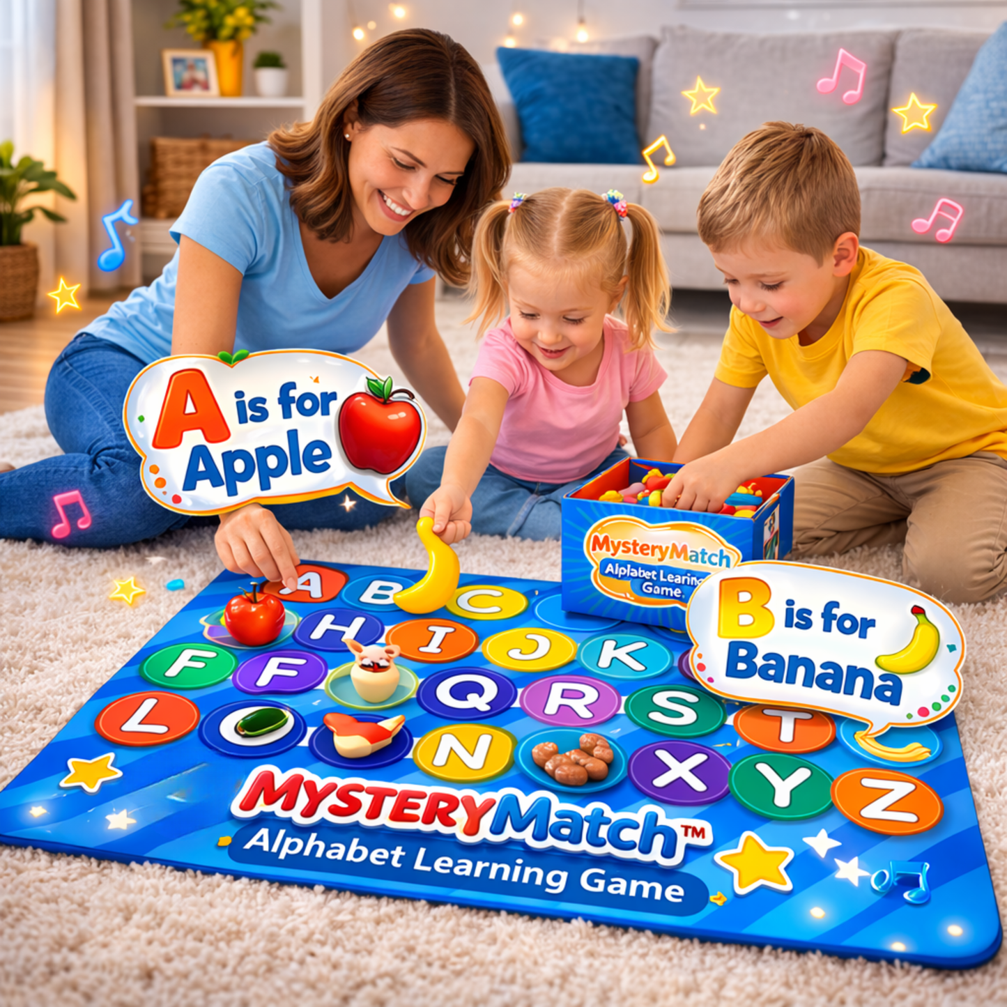MysteryMatch™ - Alphabet Learning Game