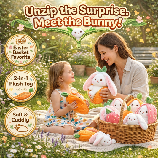 PeekaBunny™ - 2in1 Cuddly Easter Bunny