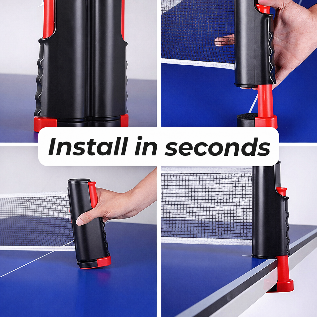 SnapServe™️ - Table Tennis Set