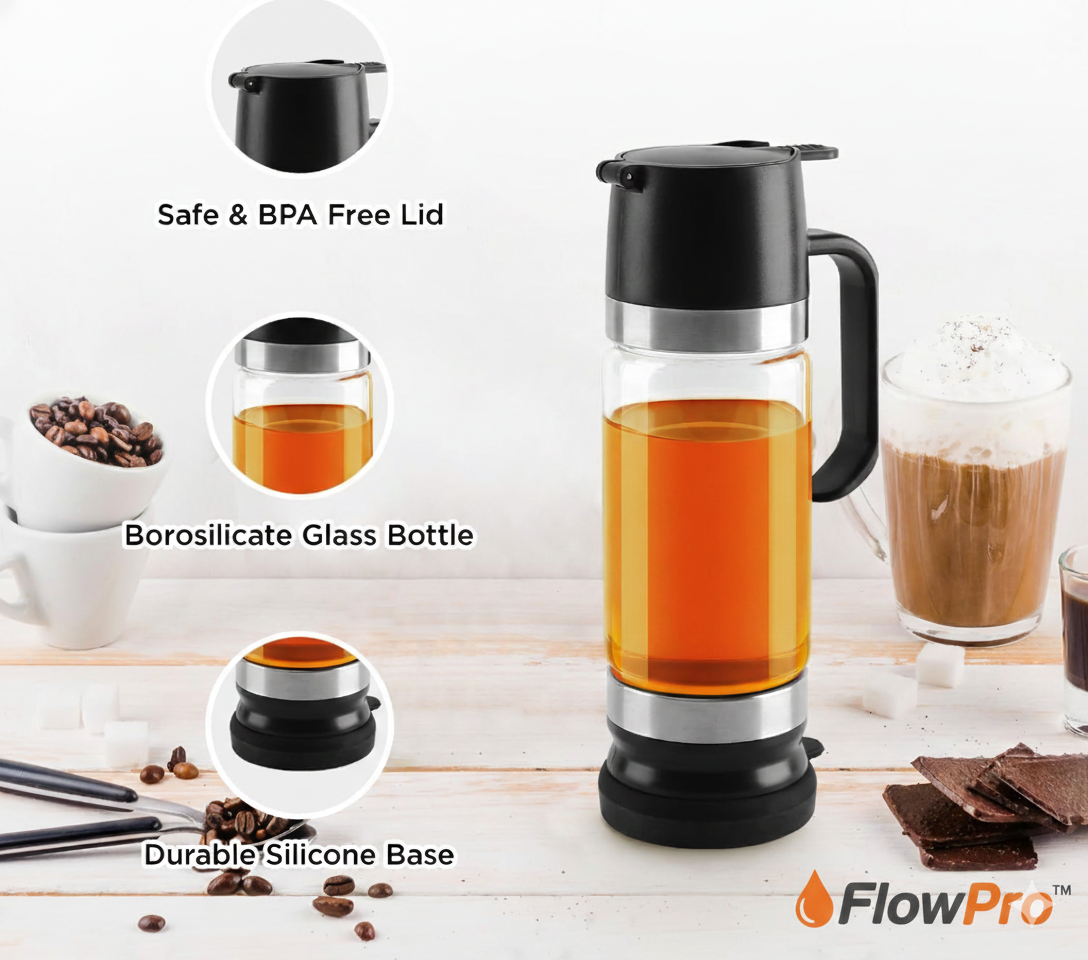 FlowPro™ - No-drip Honey & Syrup Dispenser