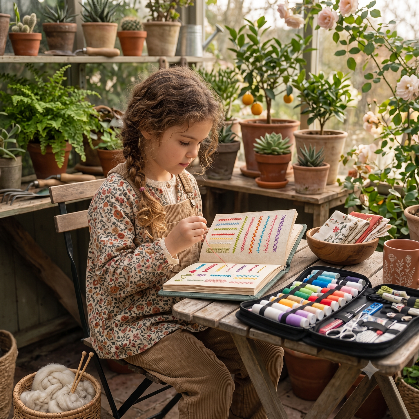 StitchTales™ — Embroidery Book for Mums & Kids