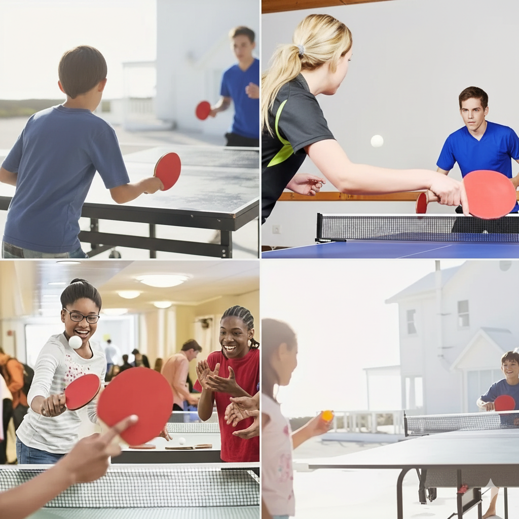 SnapServe™️ - Table Tennis Set