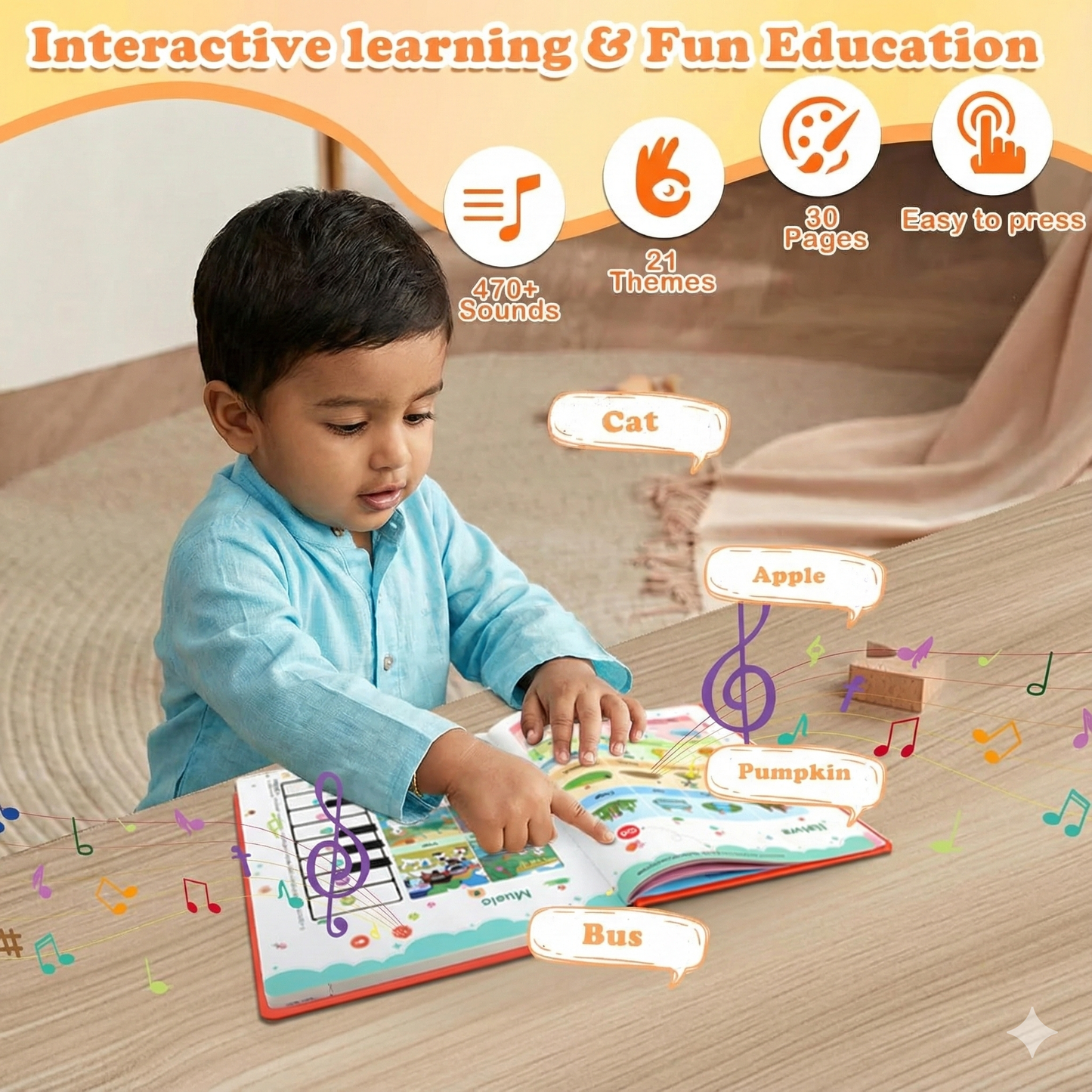 SoundSteps™ - Kids first word audio book