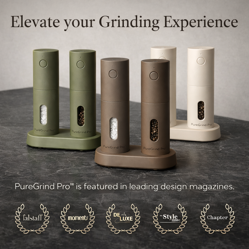 PureGrind Pro™ - Electric Salt & Pepper Grinder
