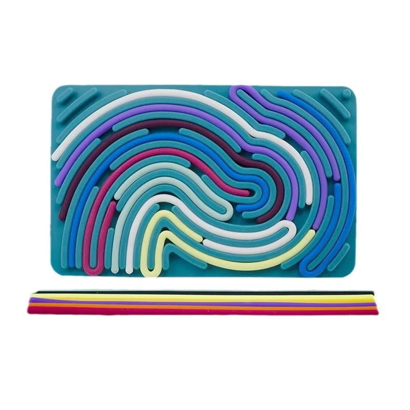 MindLoop™️ - Montessori Anxiety Relief Sensory Board