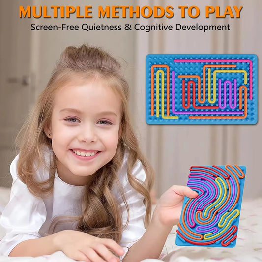 MindLoop™️ - Montessori Anxiety Relief Sensory Board