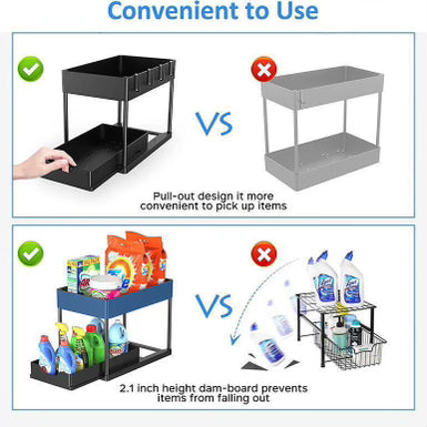 SpaceSaver™️ - Cabinet drawer Organizer