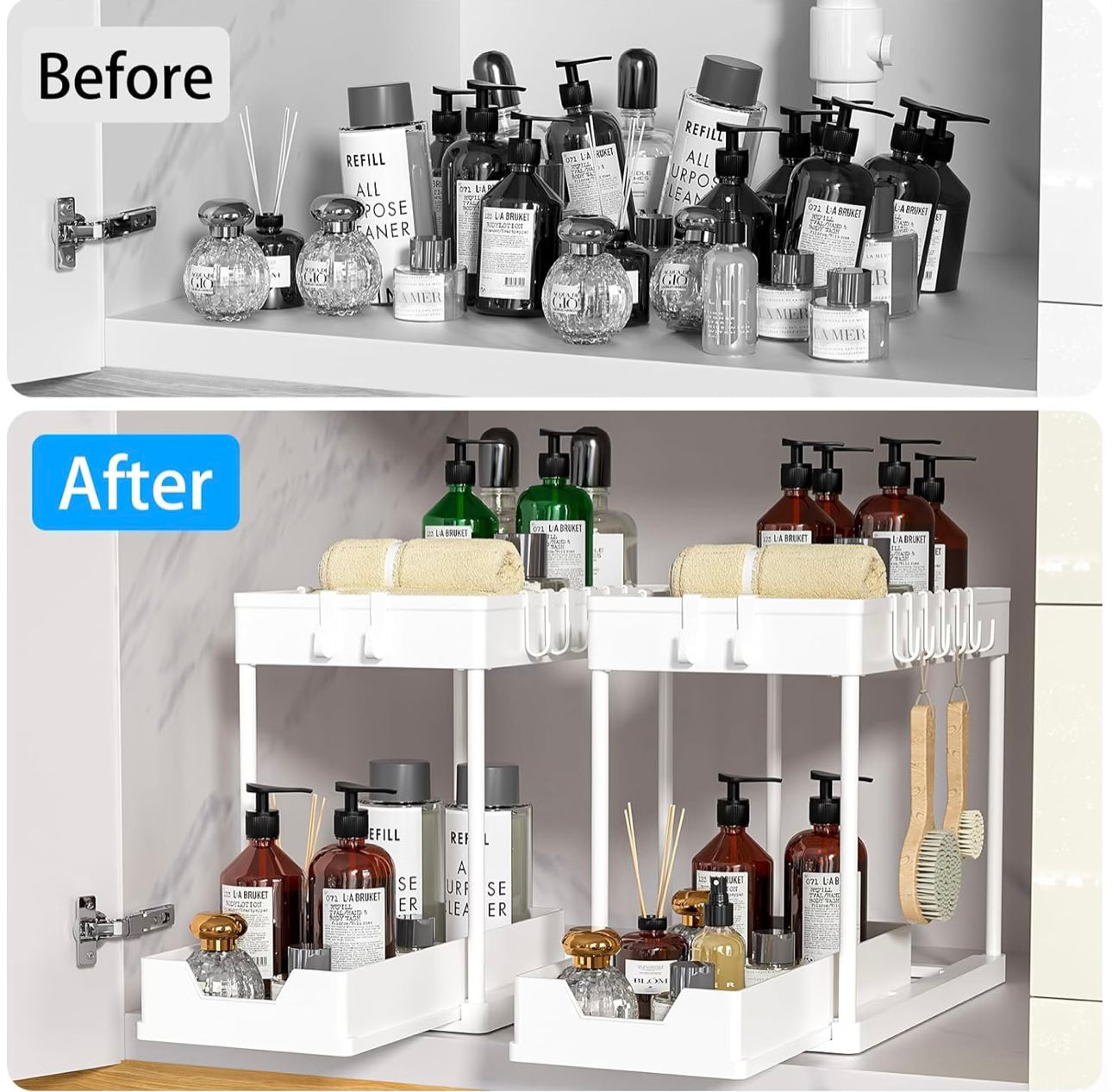 SpaceSaver™️ - Cabinet drawer Organizer