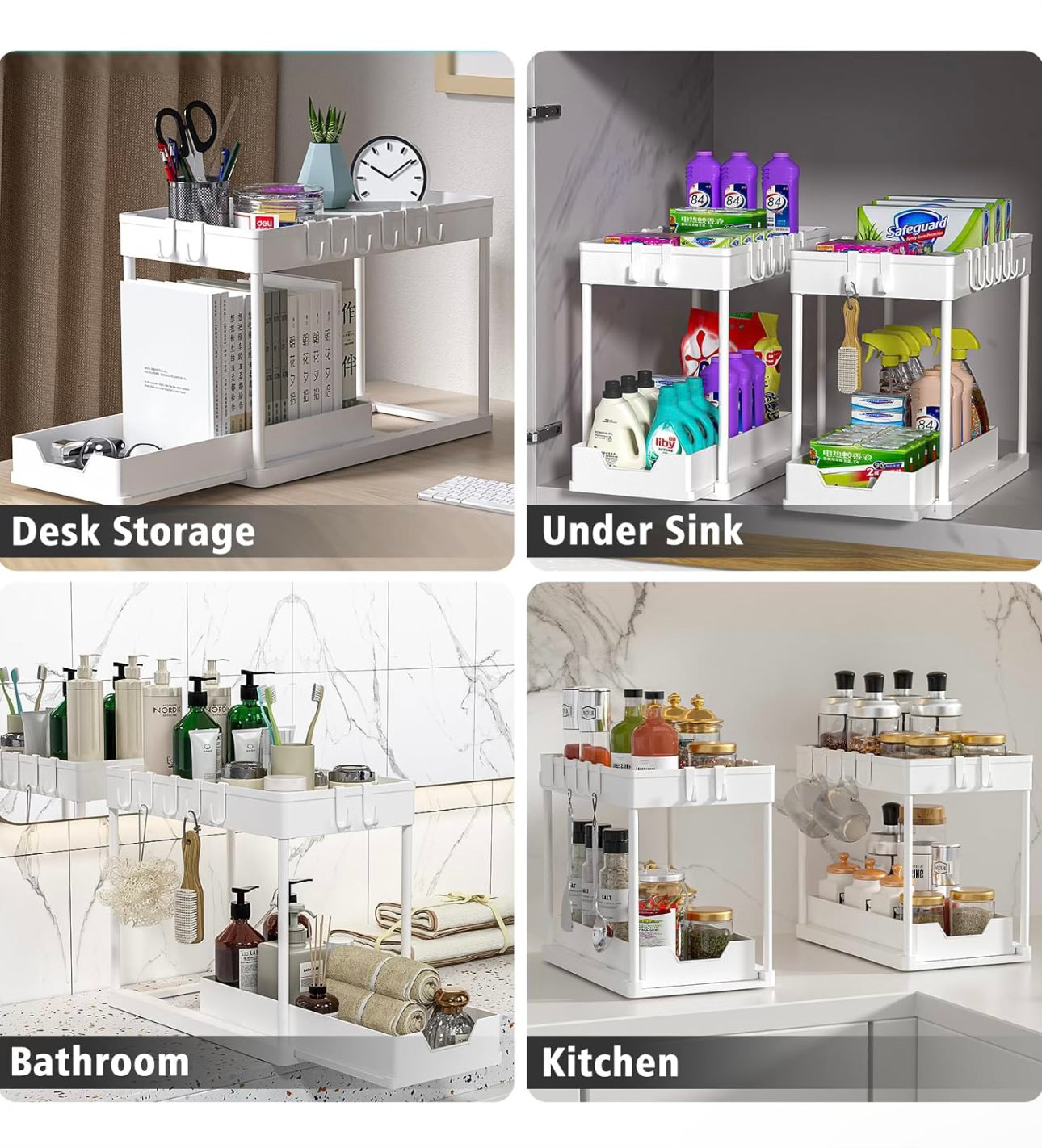 SpaceSaver™️ - Cabinet drawer Organizer