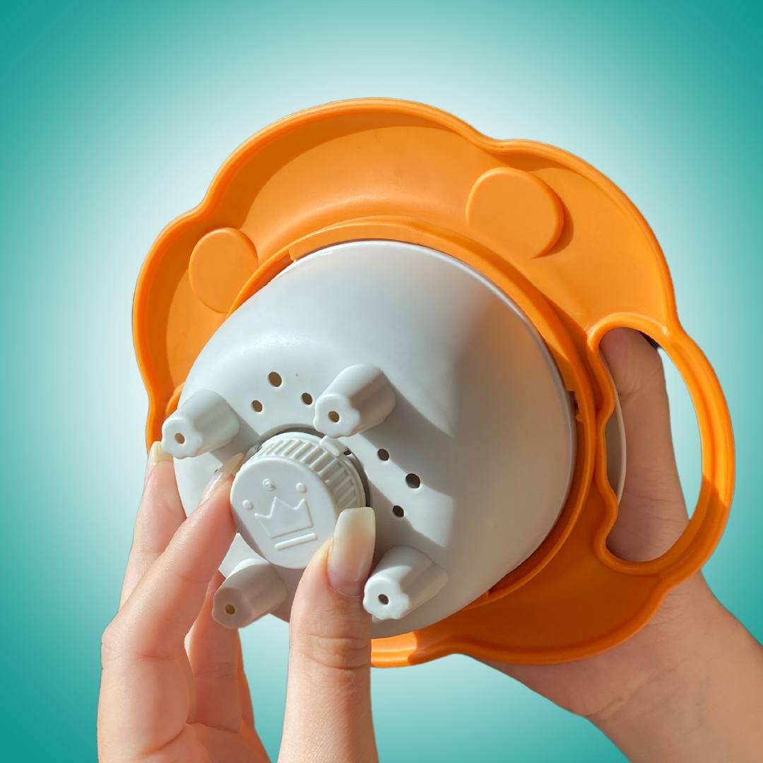 TumbleTots™ - 360° rotating spill proof bowl