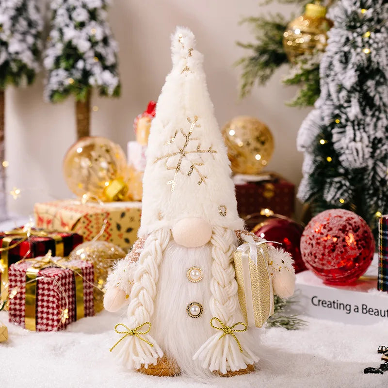 Glowing Gnome Christmas Doll
