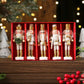 Handmade Wooden Nutcracker Ornaments