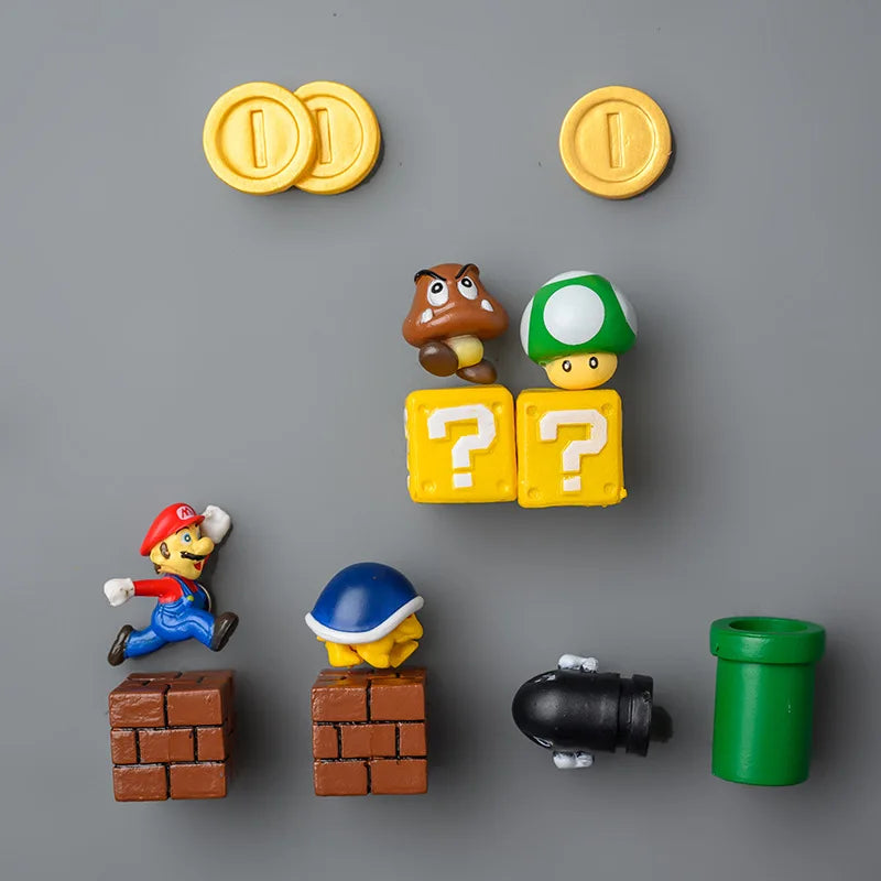 Mario World Magnets