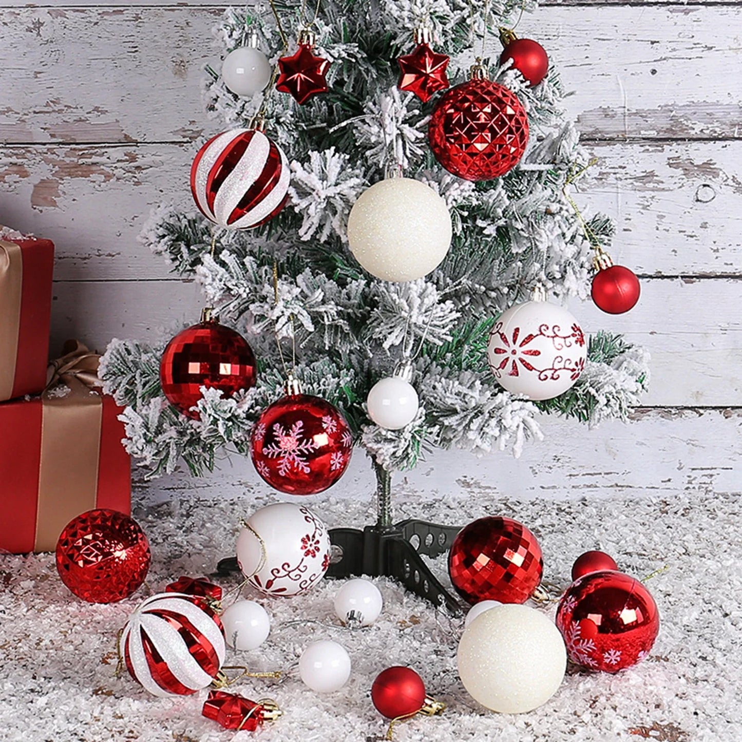 Shatterproof Christmas Ball Set (100 pcs)
