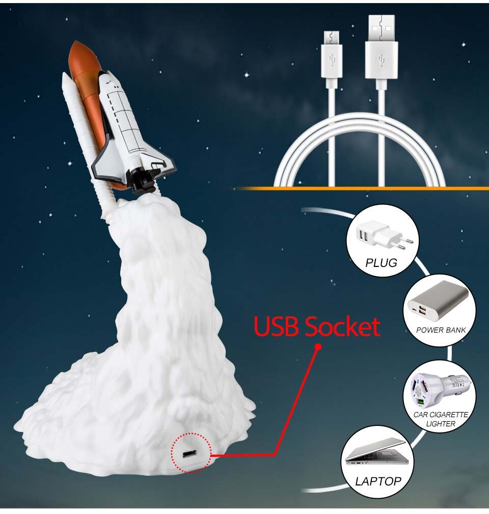 Lava Rocket Lamp