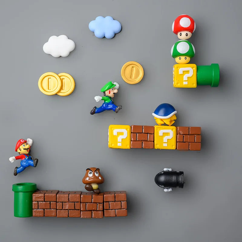 Mario World Magnets
