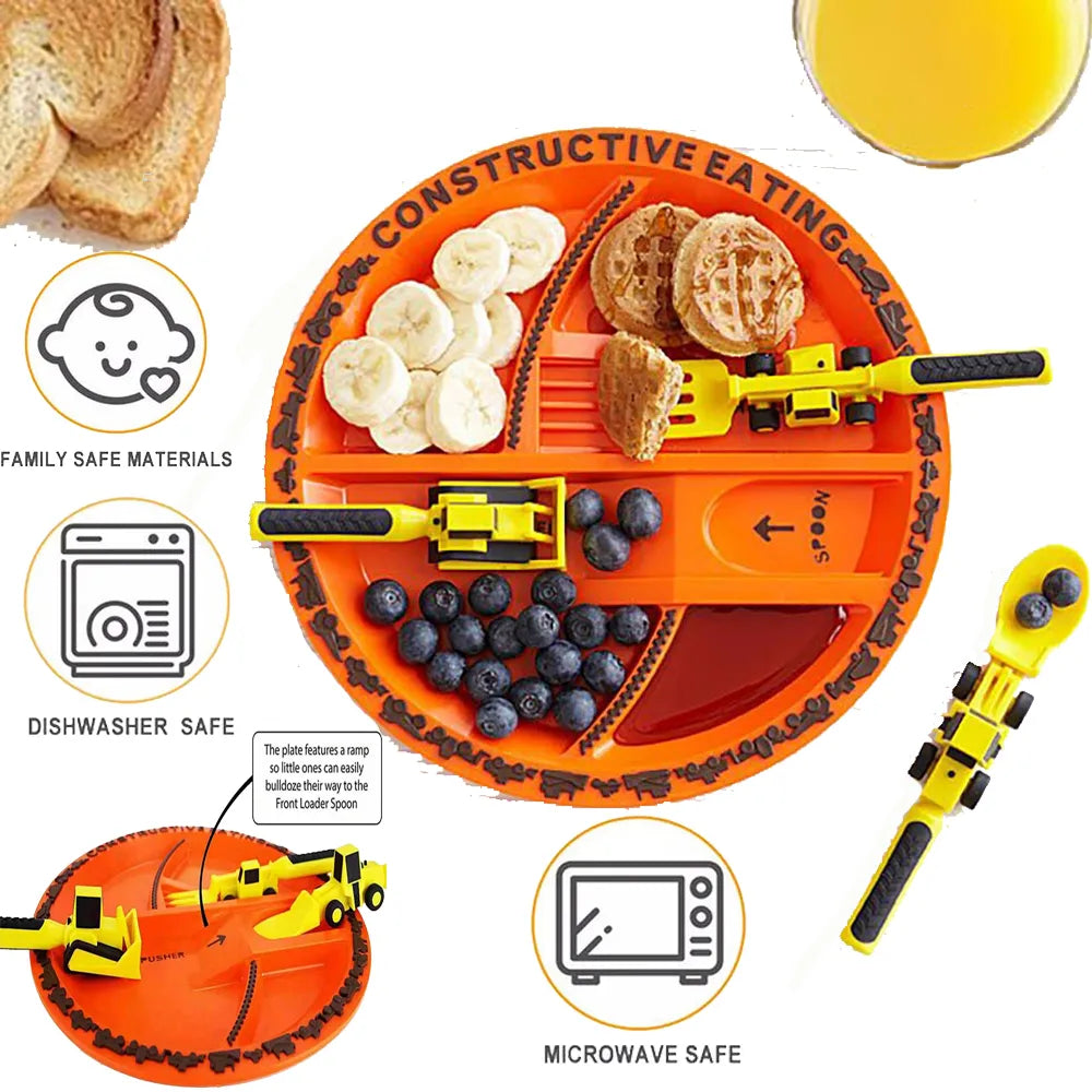 TrackBites™️ - Kids Cutlery Adventure Set