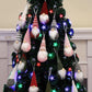 Cozy Christmas Gnome Trio – Plush Ornaments