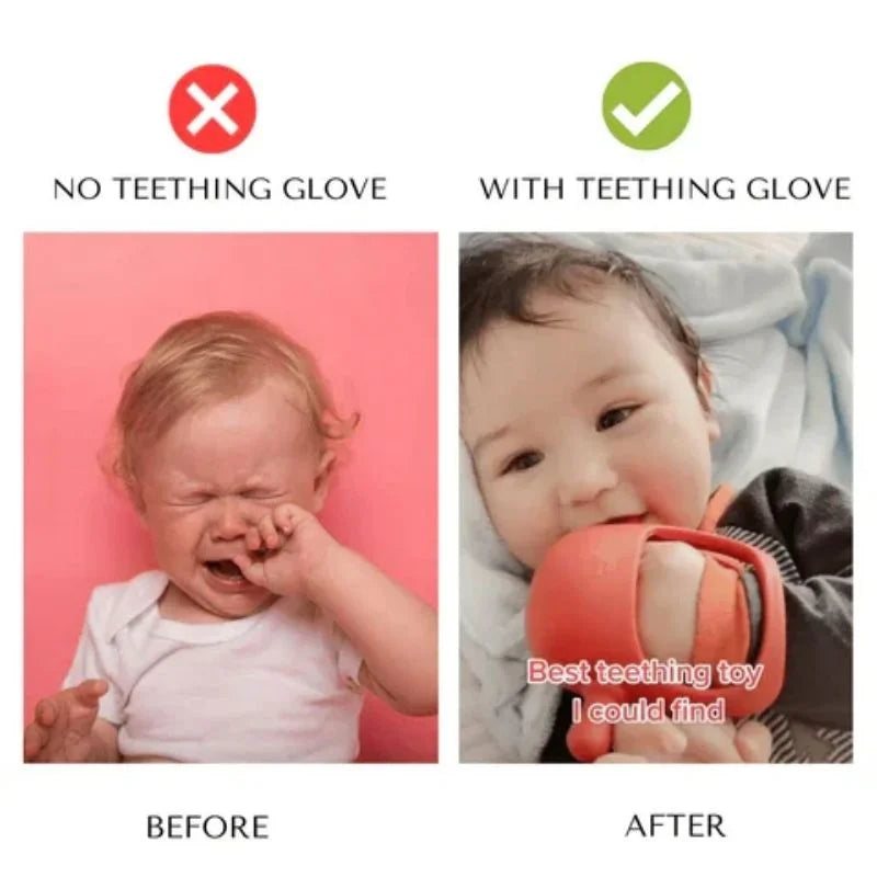 SnuggleBeak - Infant Teething Glove