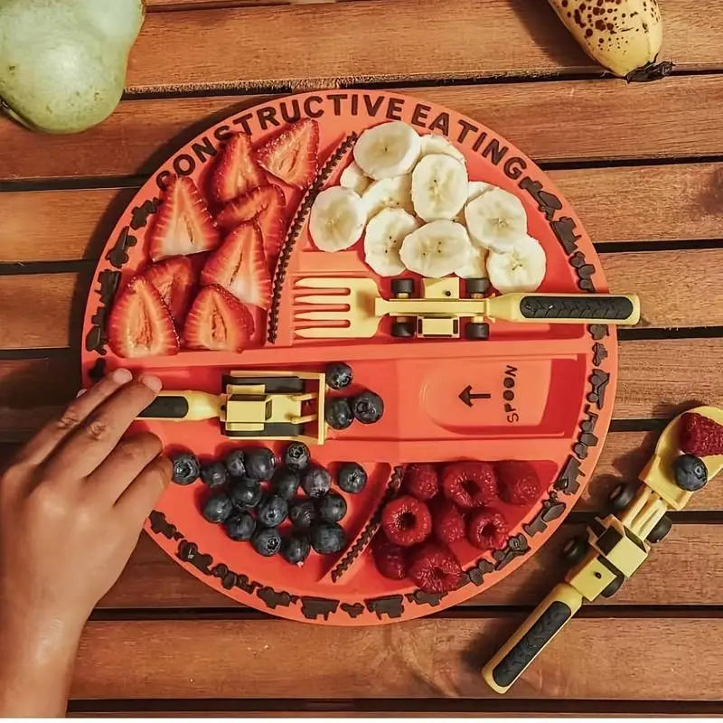 TrackBites™️ - Kids Cutlery Adventure Set