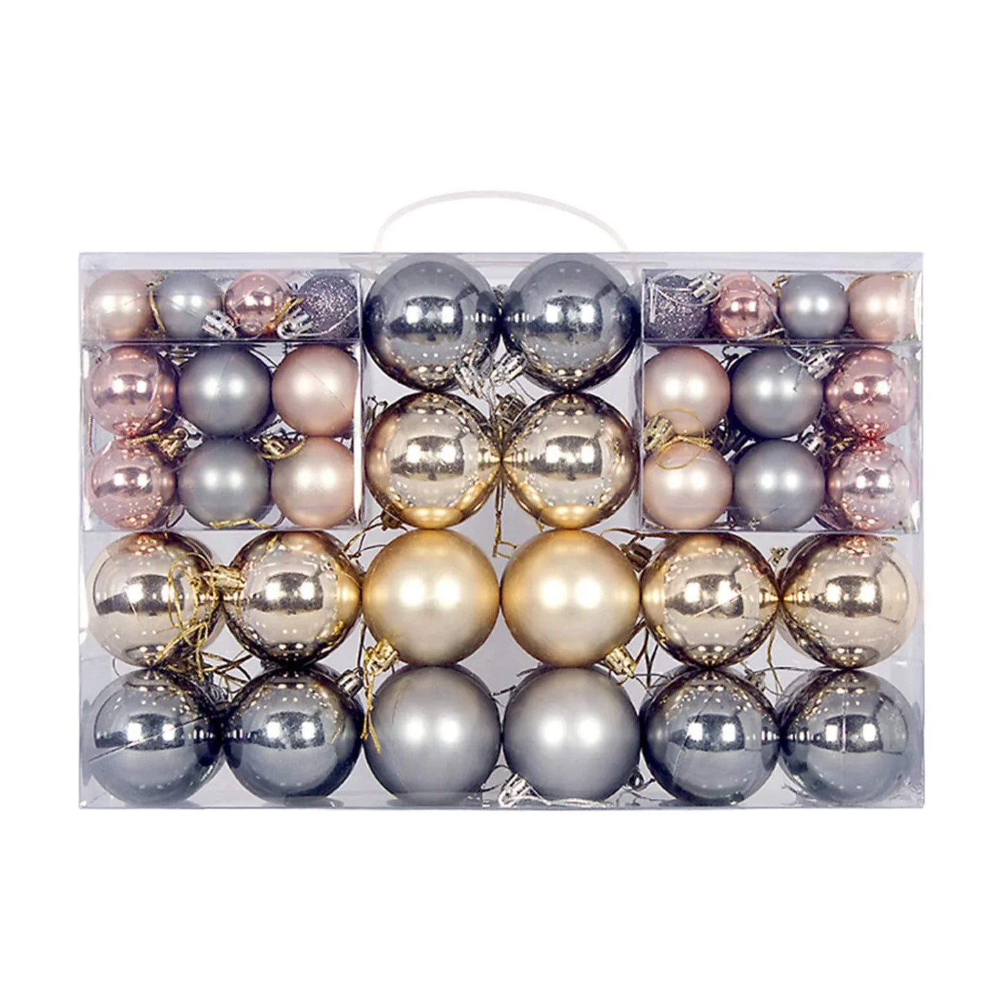 Shatterproof Christmas Ball Set (100 pcs)