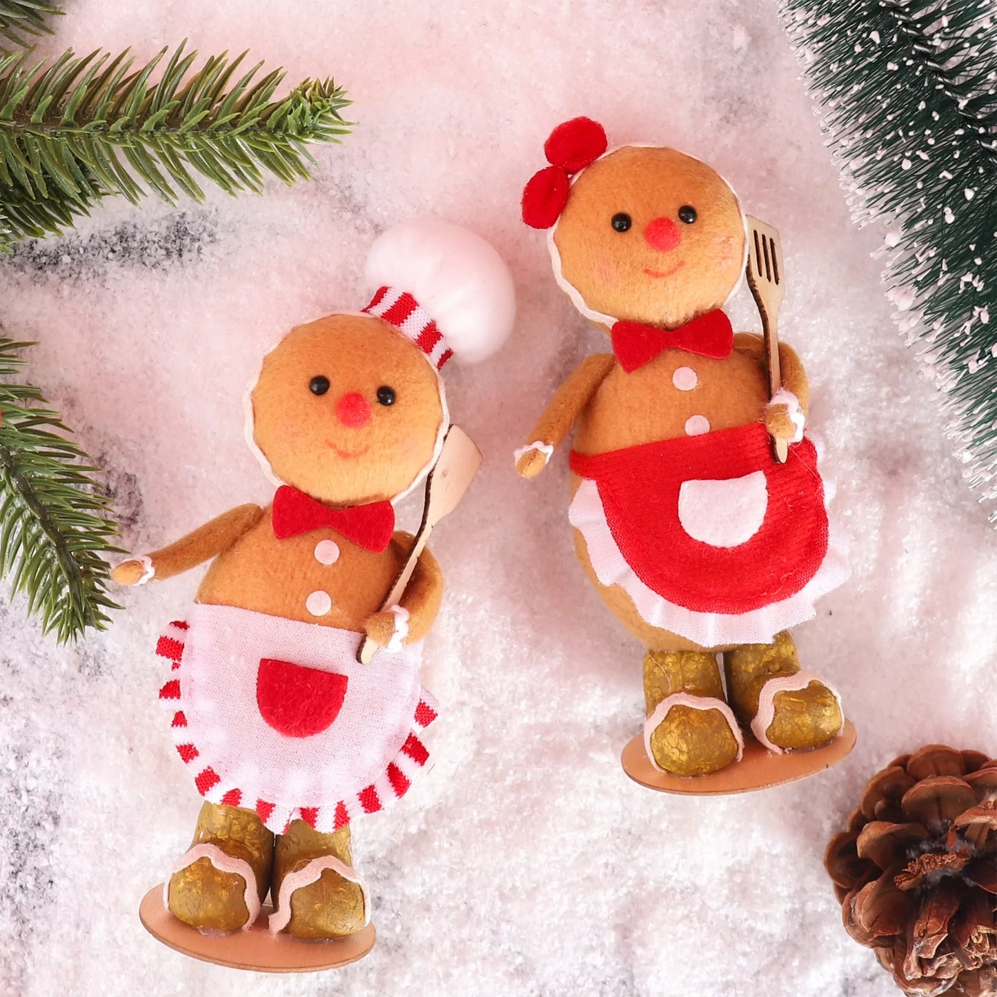 Chef Gingerbread Duo