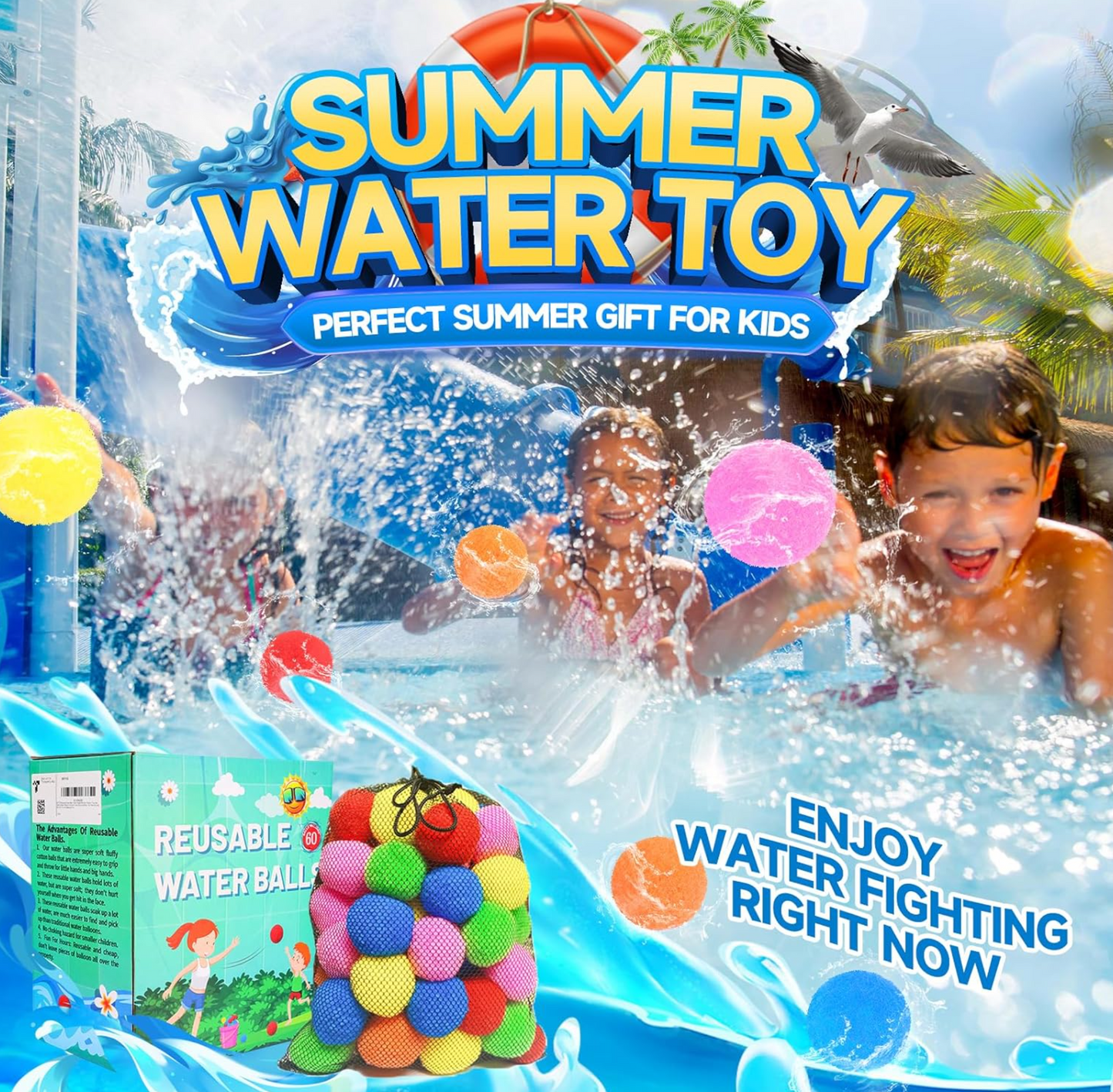 Dunk 'n Dash™️ - Reusable Water Balls