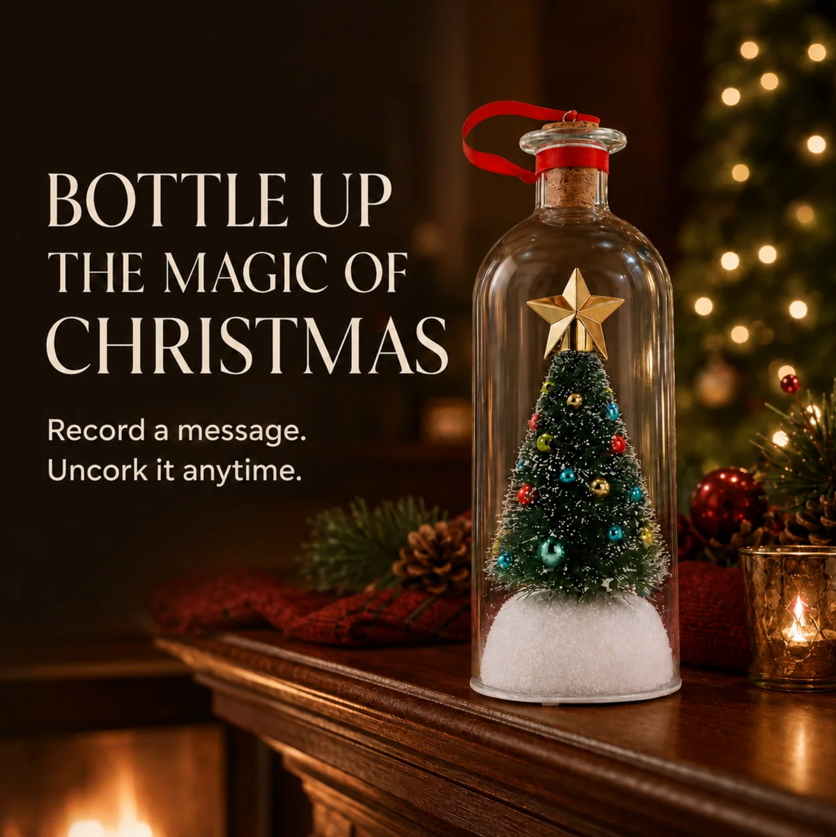 WhisperTree™ - Record a Message Christmas Tree