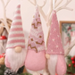 Cozy Christmas Gnome Trio – Plush Ornaments