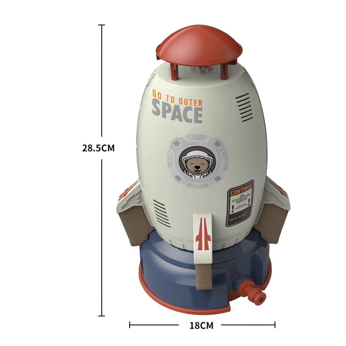RocketRiser™️ - Outdoor Water Launching Rocket
