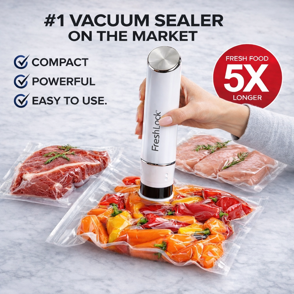 FreshLock™️ - Food Preserve Vacuum Sealer