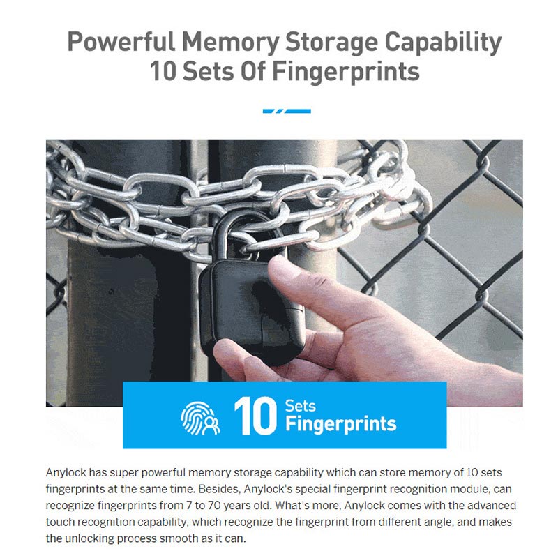 SecureSmart™️ - Finger Print Lock