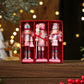 Handmade Wooden Nutcracker Ornaments
