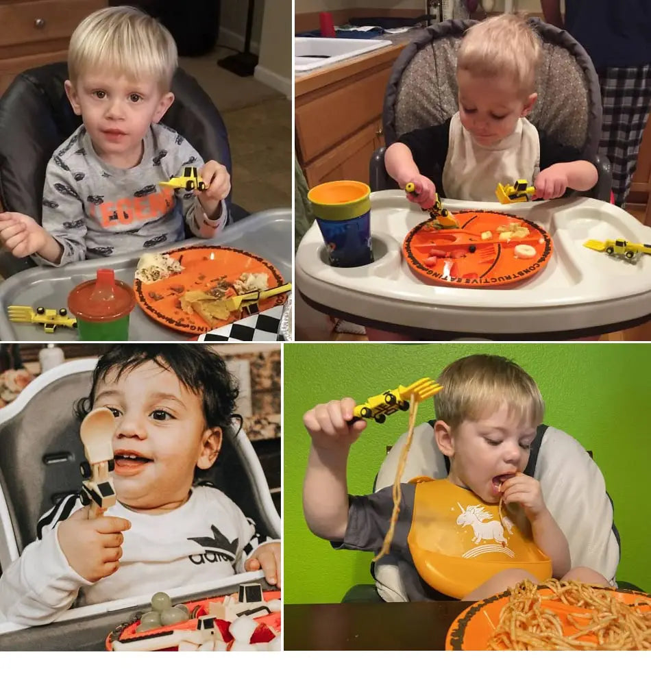 TrackBites™️ - Kids Cutlery Adventure Set