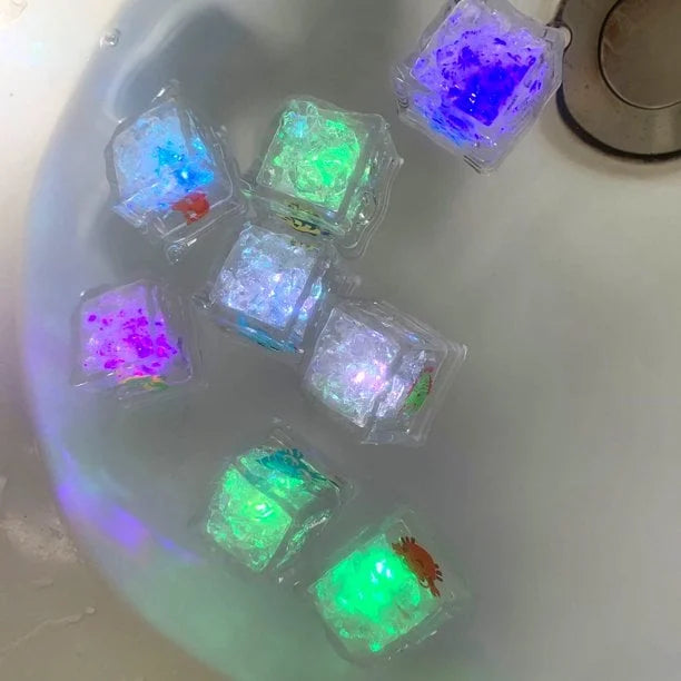 GlowCubes™️ - LED Ice Cube Bath Toy