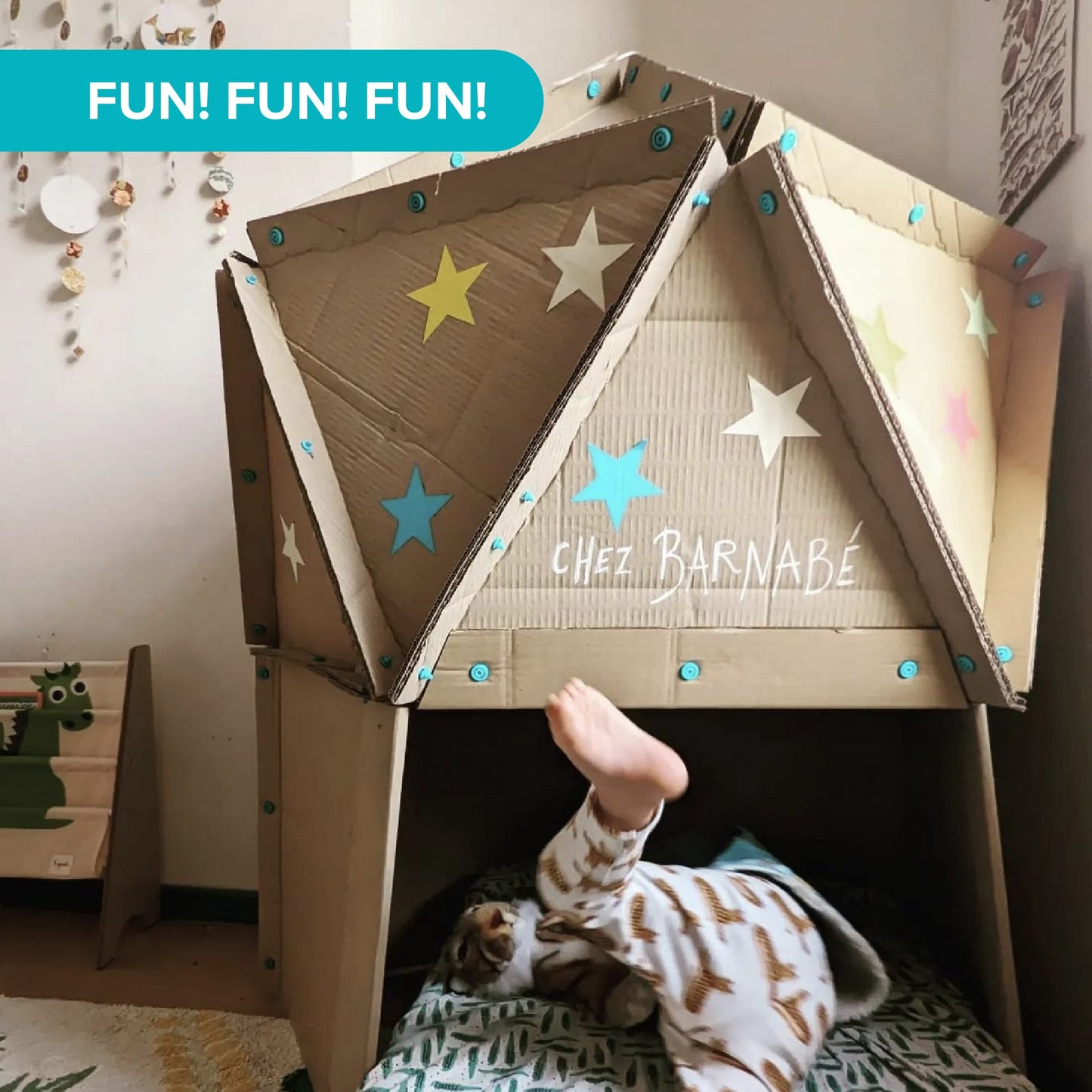 BuildBox™ - Kids Cardboard Construction Kit