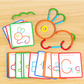 Build&Beyond™️- Montessori Sticks & Rings Set