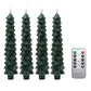 Christmas Candle - LED Remote Controlled