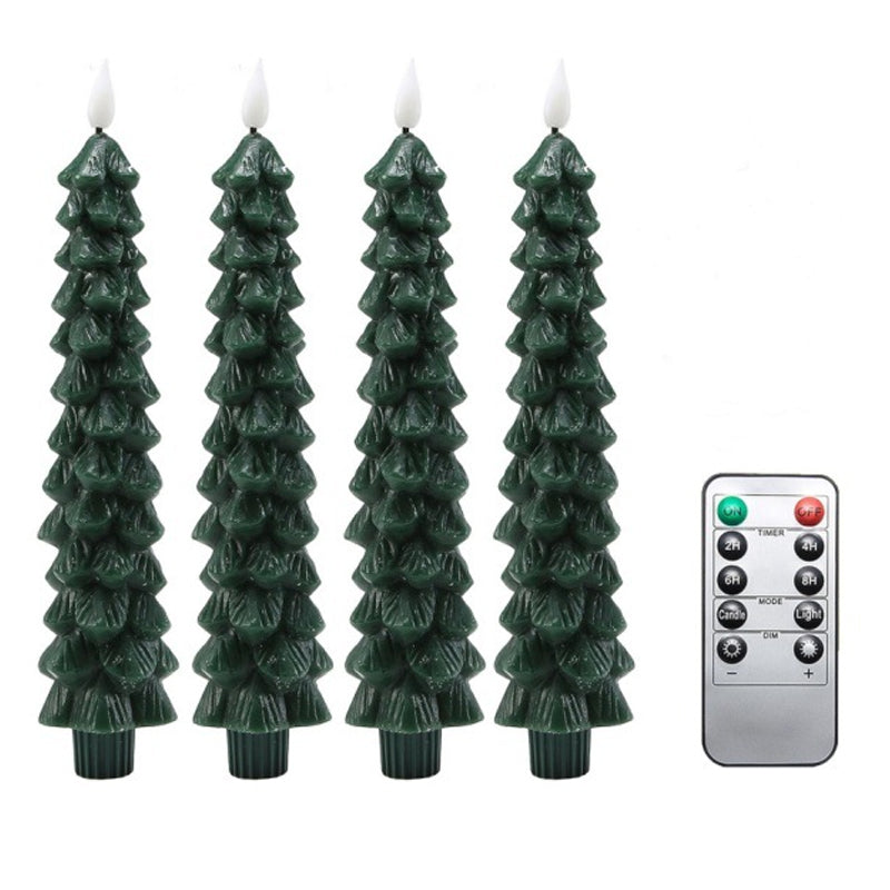 Christmas Candle - LED Remote Controlled