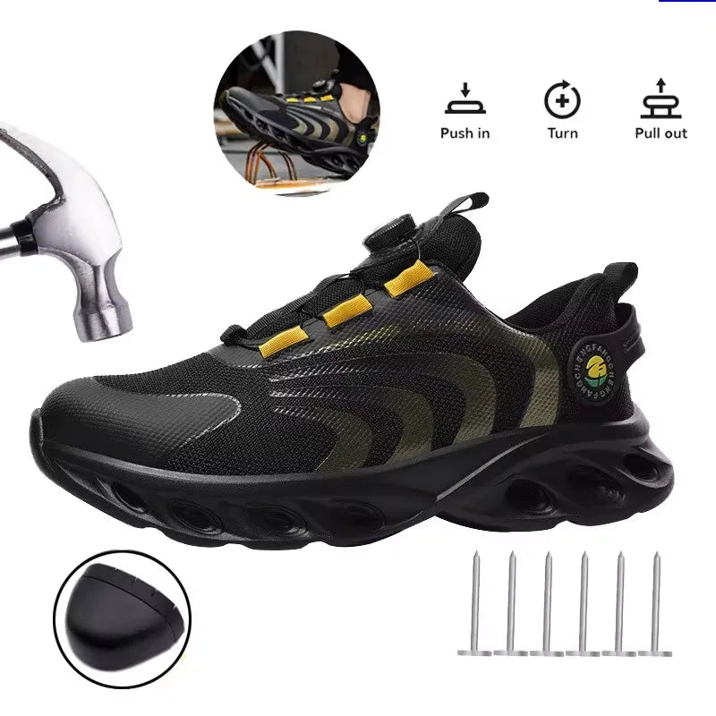 AirSteel Max™️ - Indestructible Steel Toe cap Trainers