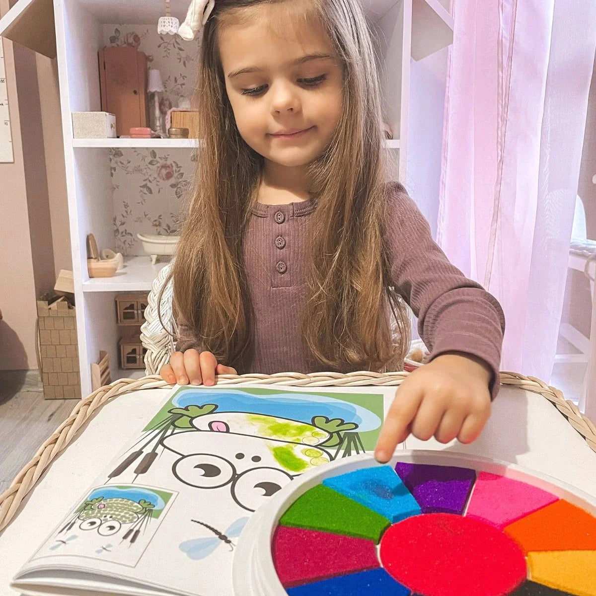 FingerArt™️ - Montessori Fingerprint Coloring Book