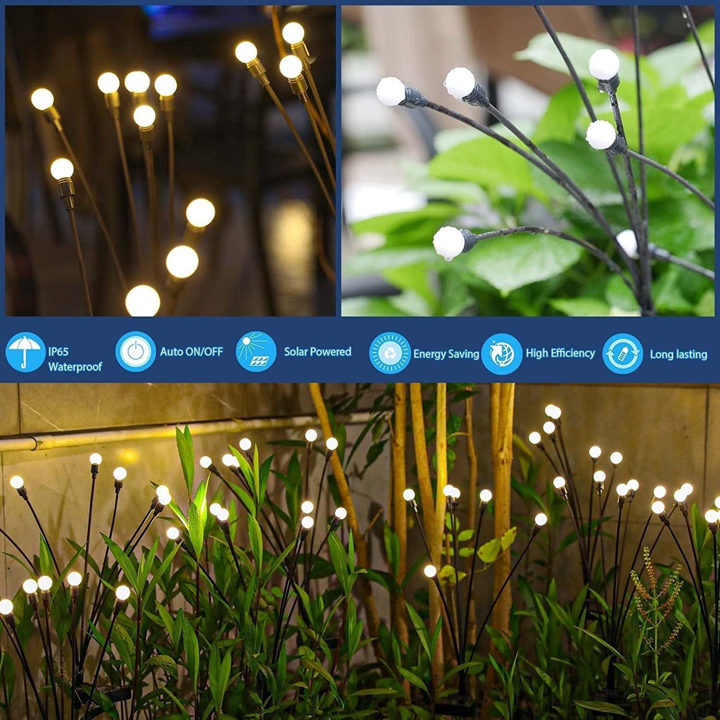 Solar Firefly Lights