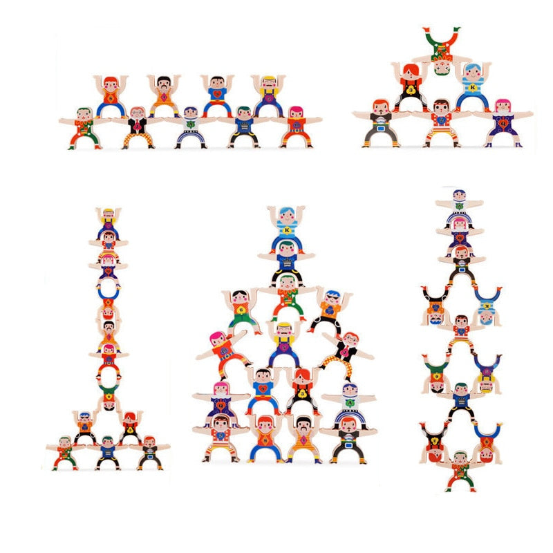 Stacrobats™️ - Montessori Balancing Acrobat Kit
