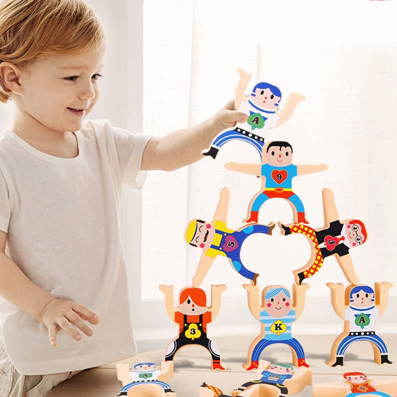 Stacrobats™️ - Montessori Balancing Acrobat Kit