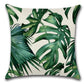 Tropical Leaf Cushion Cover