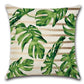 Tropical Leaf Cushion Cover
