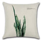 Handmade Leaf Cushion Cover