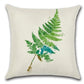 Handmade Leaf Cushion Cover