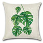 Handmade Leaf Cushion Cover