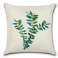 Handmade Leaf Cushion Cover
